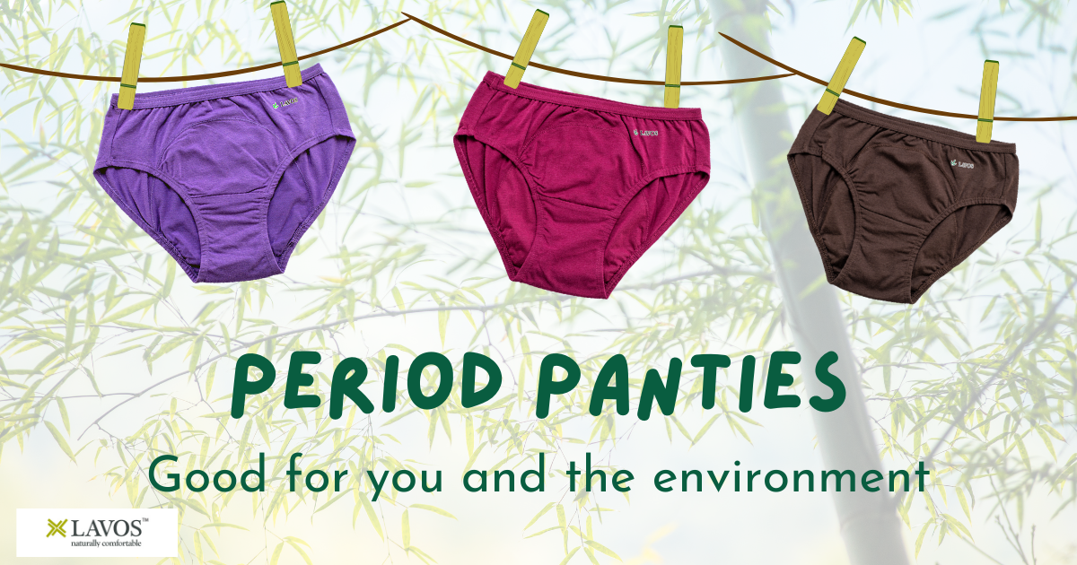 Our Period Panties are reusable, swipe to see how easy it is to wash 'em &  wear 'em again ➡ Available online only!