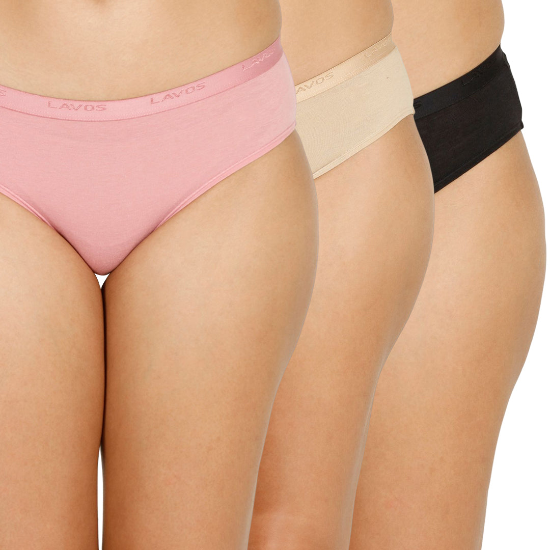 Heelium Bamboo Underwear Brief for Women - Pack of 1