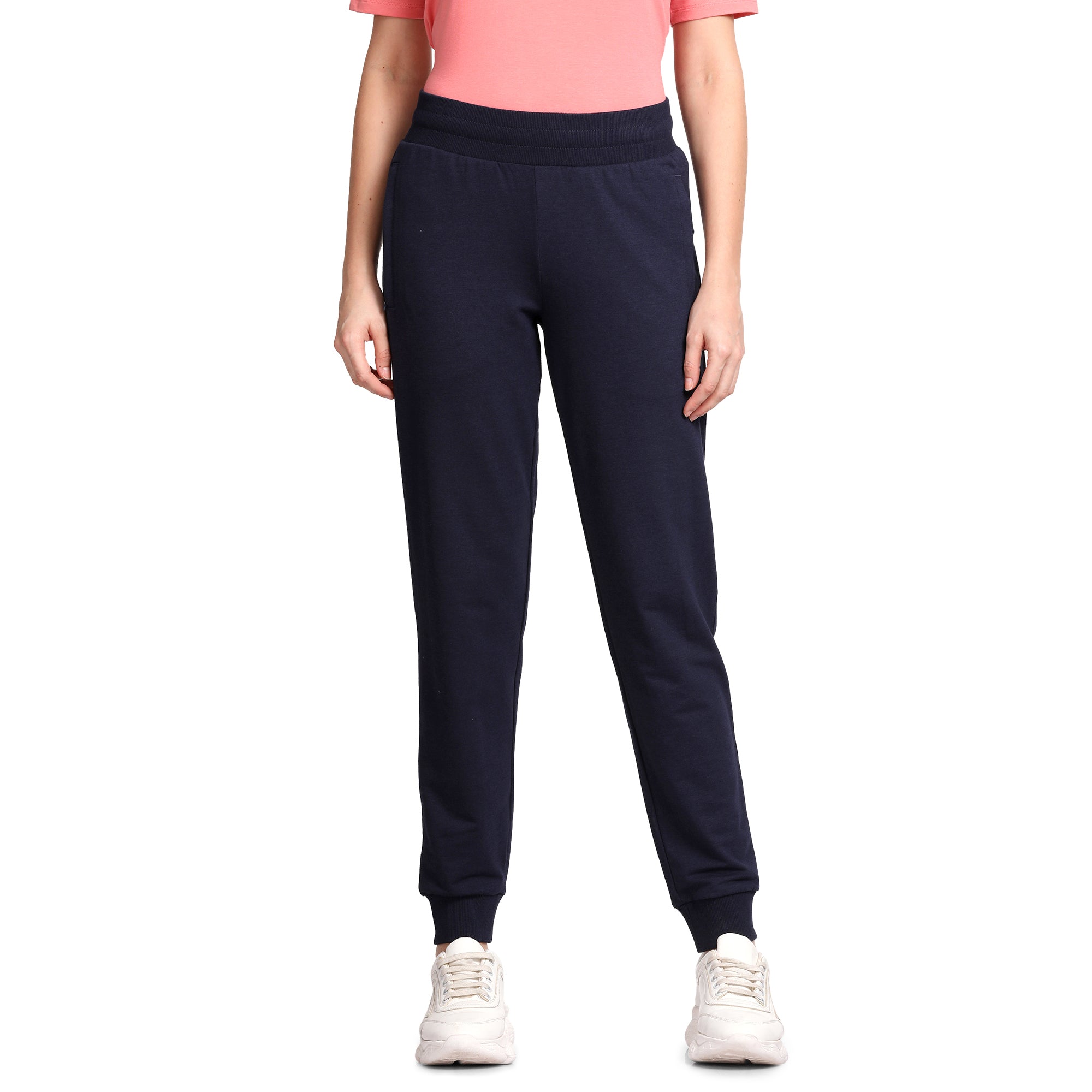 Popwings Women Casual Pink Heart Printed Solid Joggers at Rs 275/piece, Ladies Jogger in New Delhi